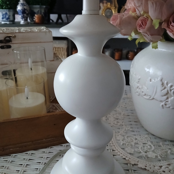 Pink Polka Dot Lamp with Bow - Picture 5 of 5